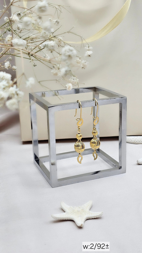 گوشواره جواهری گوی